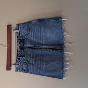 We The free jean skirt